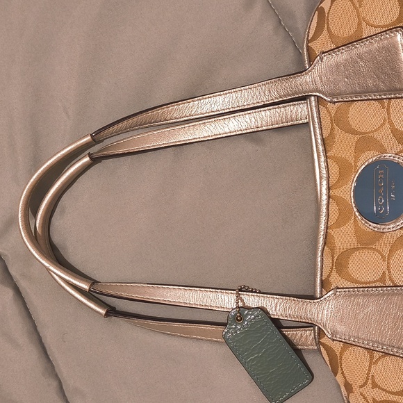 Coach Multicolor Signature Tote Bag - Picture 6 of 8